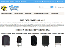 Tablet Screenshot of cozzzybird.com